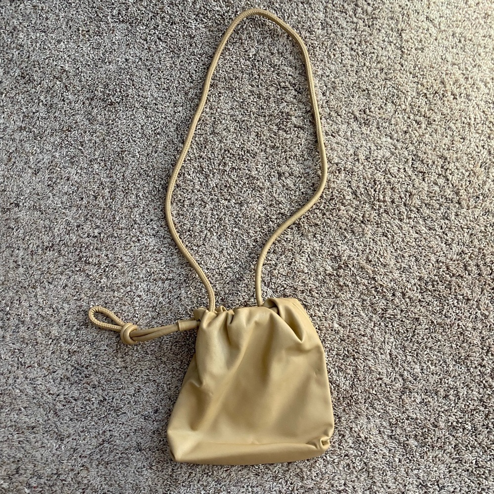 A New Day Tan Faux Leather Crossbody Bag - Picture 3 of 7